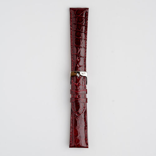 Amadeus Red Crocodile Watch Strap