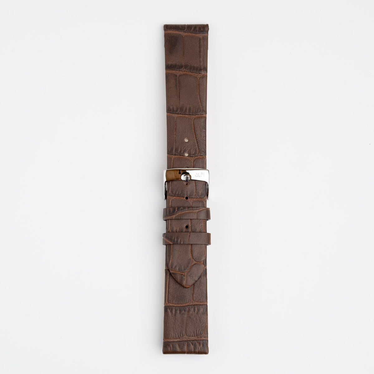 Clean Recycled Leather Brown Watch Strap