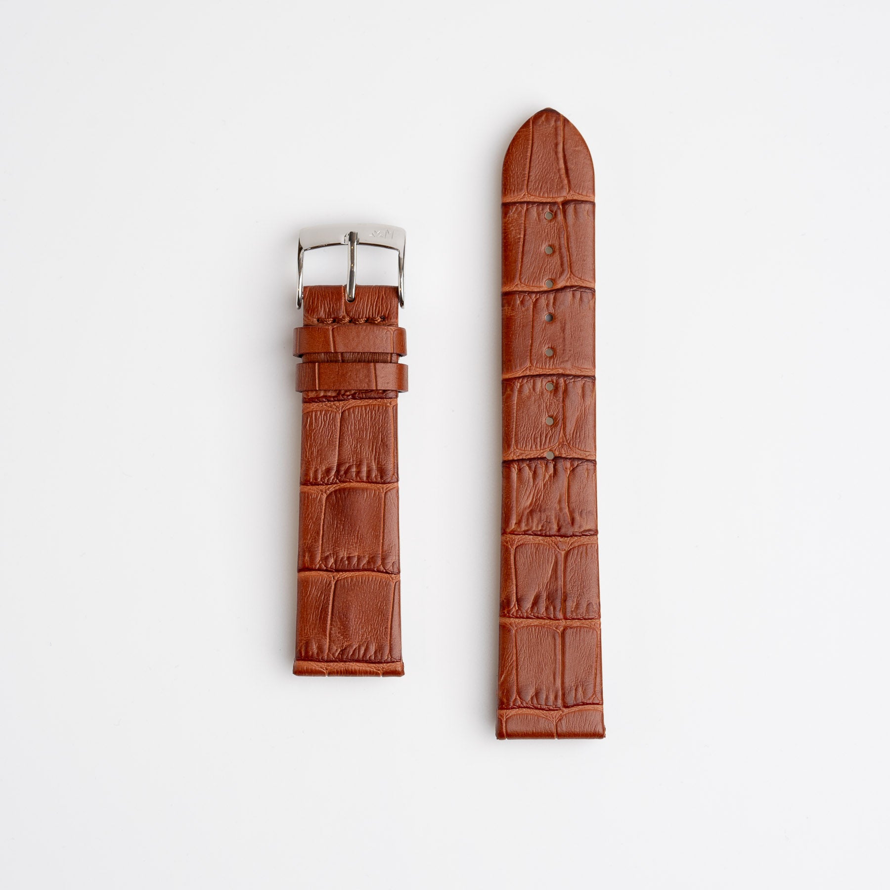 Clean Recycled Leather Tan Watch Strap