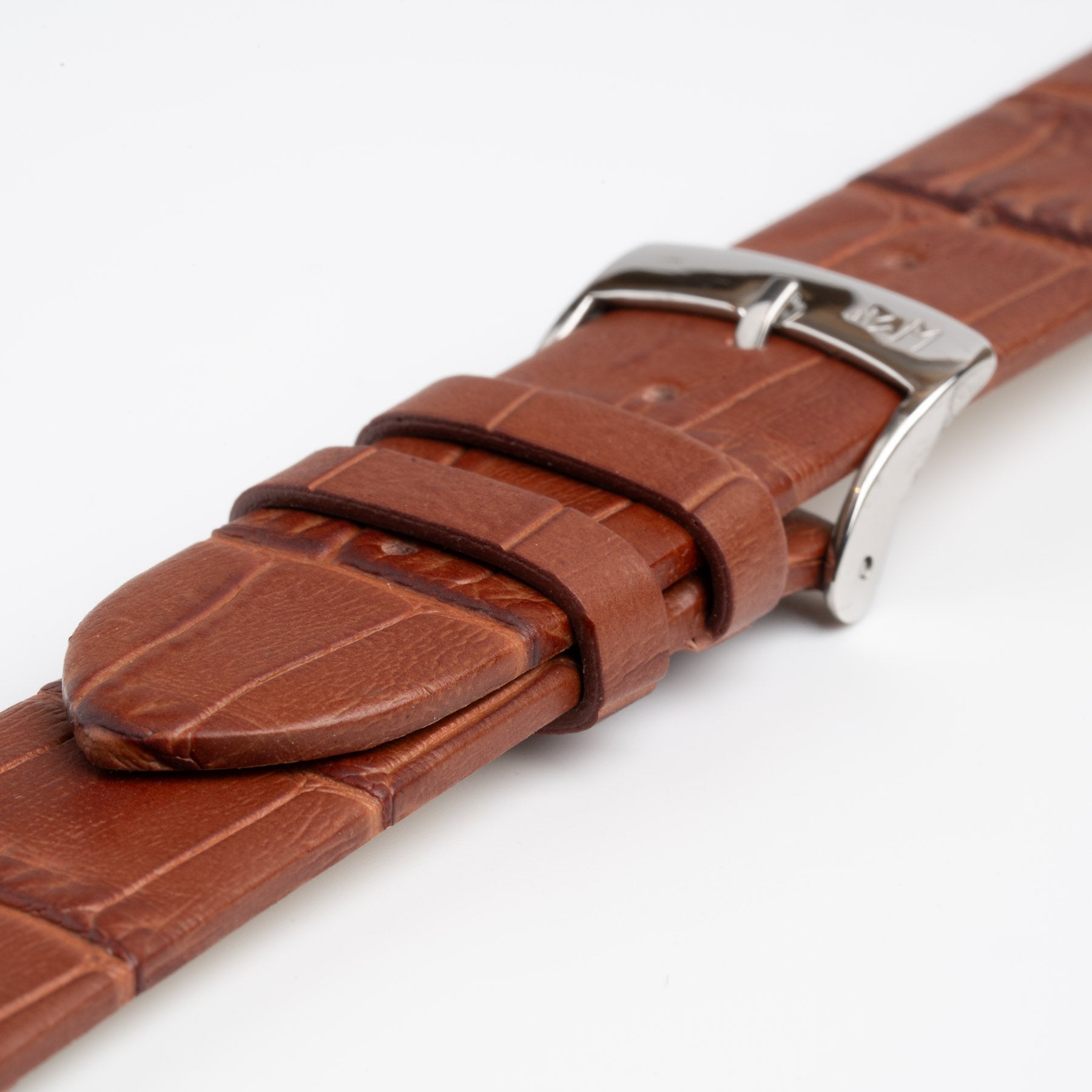 Clean Recycled Leather Tan Watch Strap