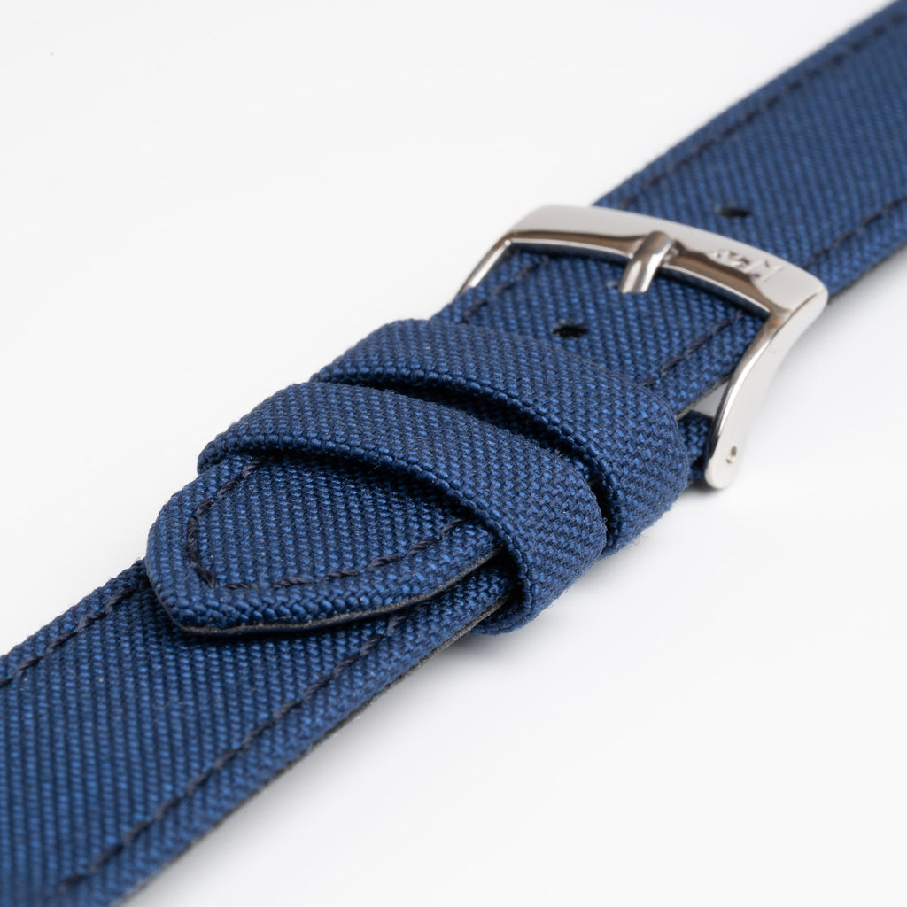 Cordura Blue Watch Strap, alternative view