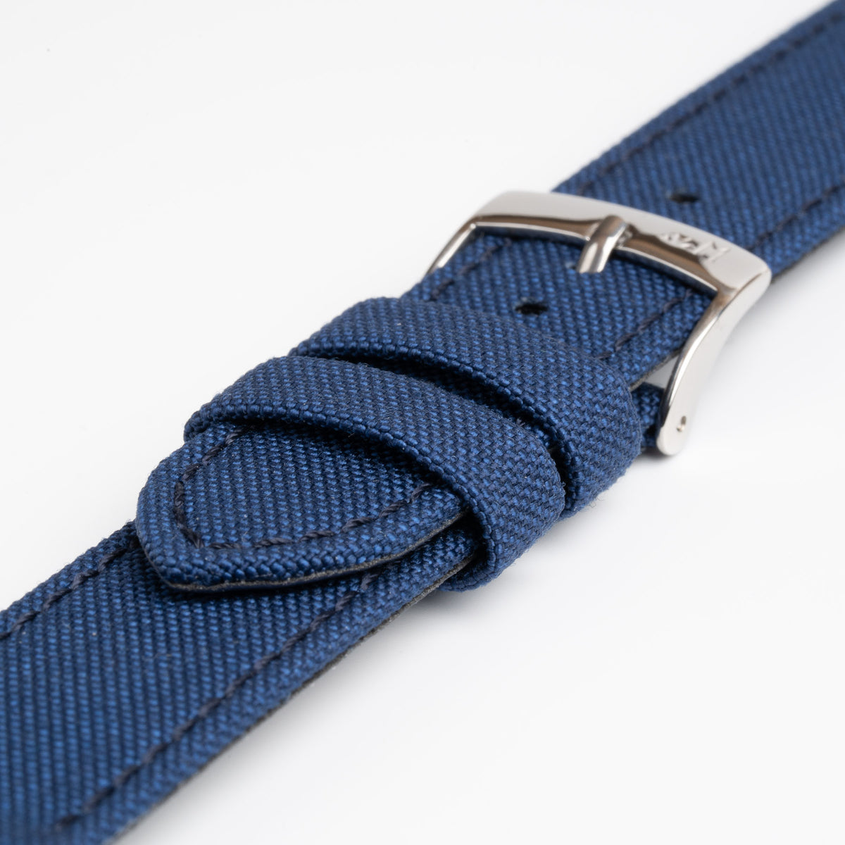 Cordura Blue Watch Strap, alternative view