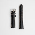 Giorgione Black Watch Strap, both pieces laid flat