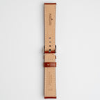 Giorgione Tan Watch Strap, underside showing the lining