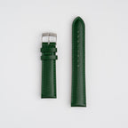 Grafic Green Watch Strap, both pieces laid flat