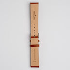 Grafic Tan Watch Strap, underside showing the lining