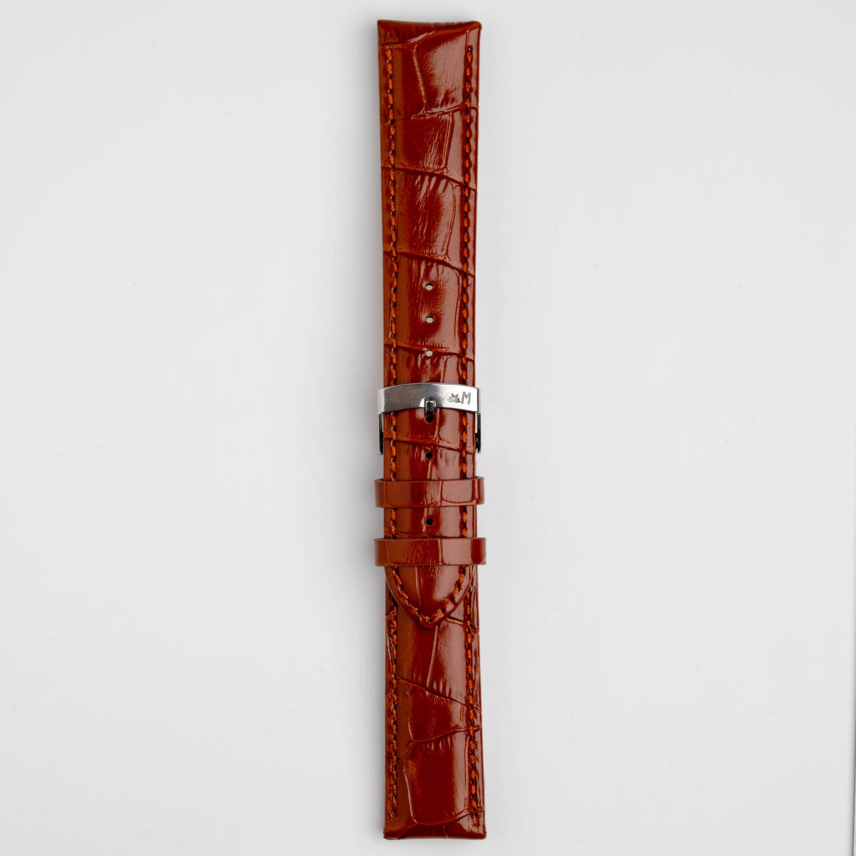 Samba Alligator Grain Tan Watch Strap