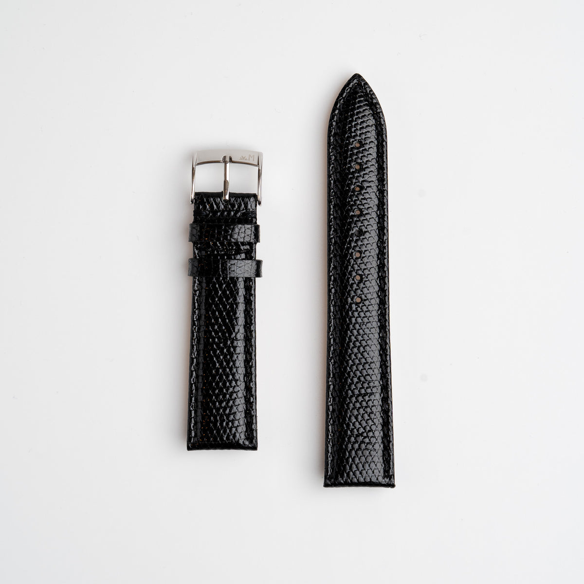 Violino Lizard Black Watch Strap