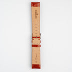 Violino Lizard Tan Watch Strap, underside showing the lining