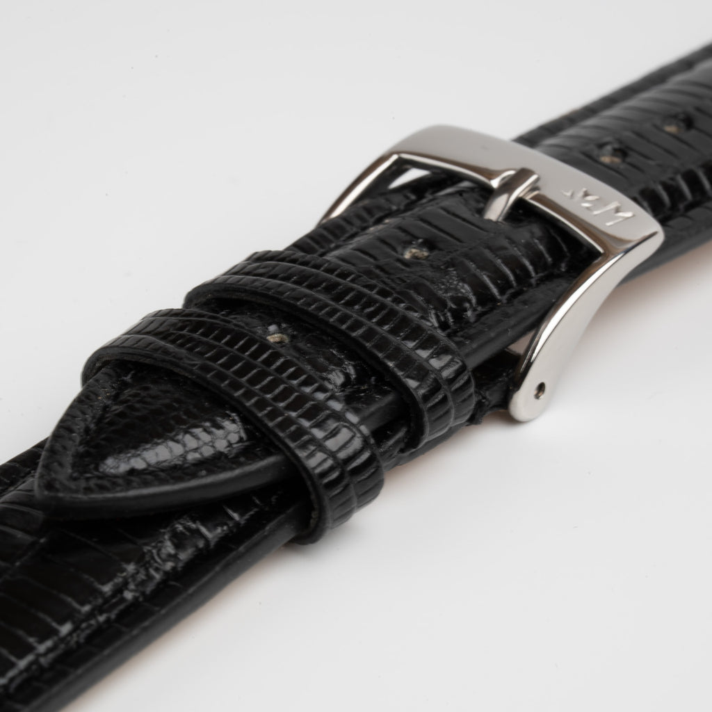 Volterra Tejus Lizard Black Watch Strap