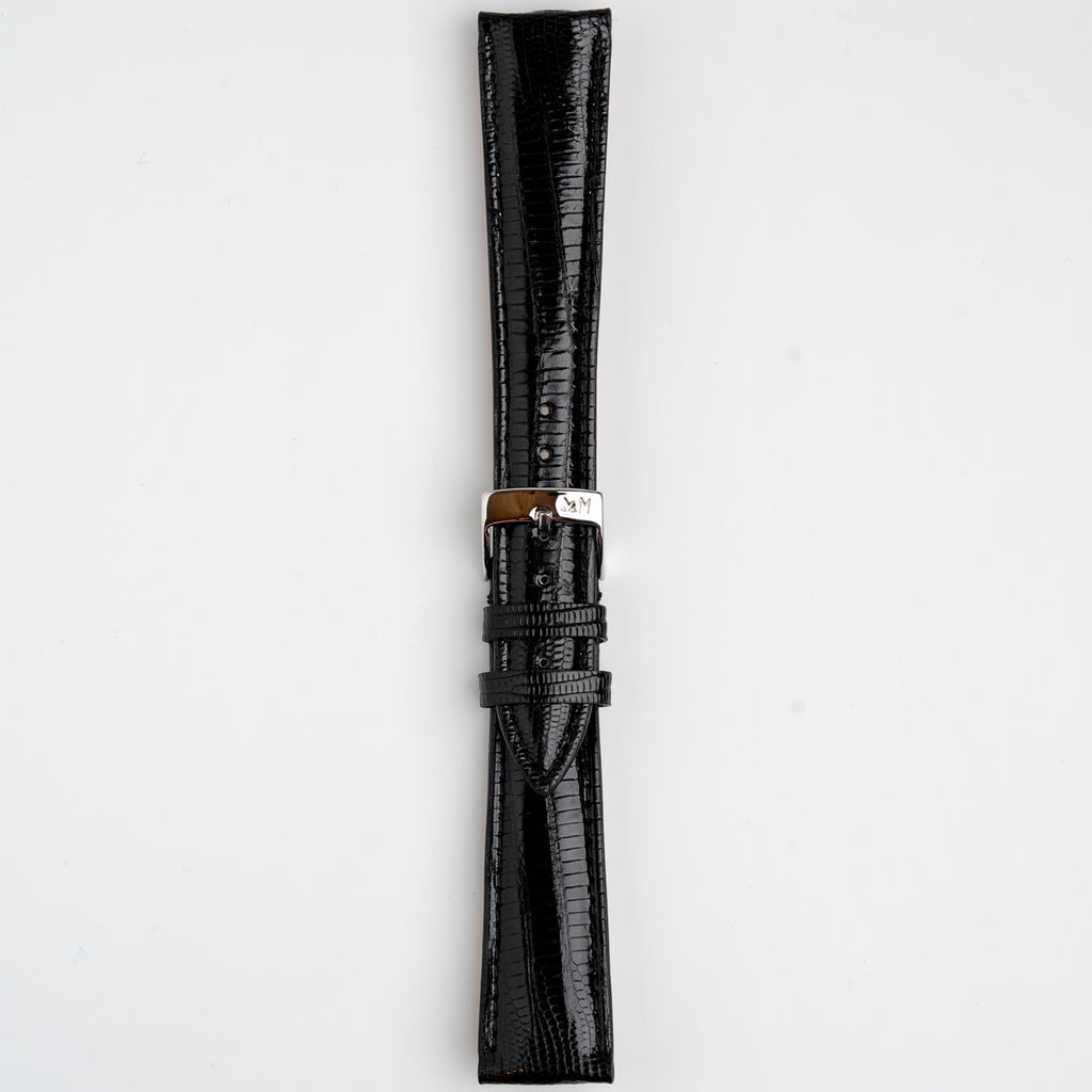 Volterra Tejus Lizard Black Watch Strap
