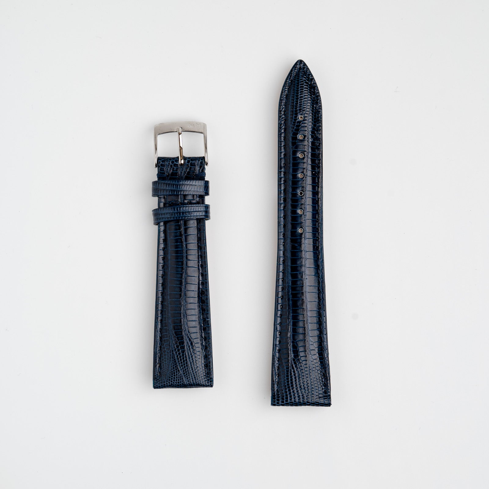 Volterra Tejus Lizard Blue Watch Strap