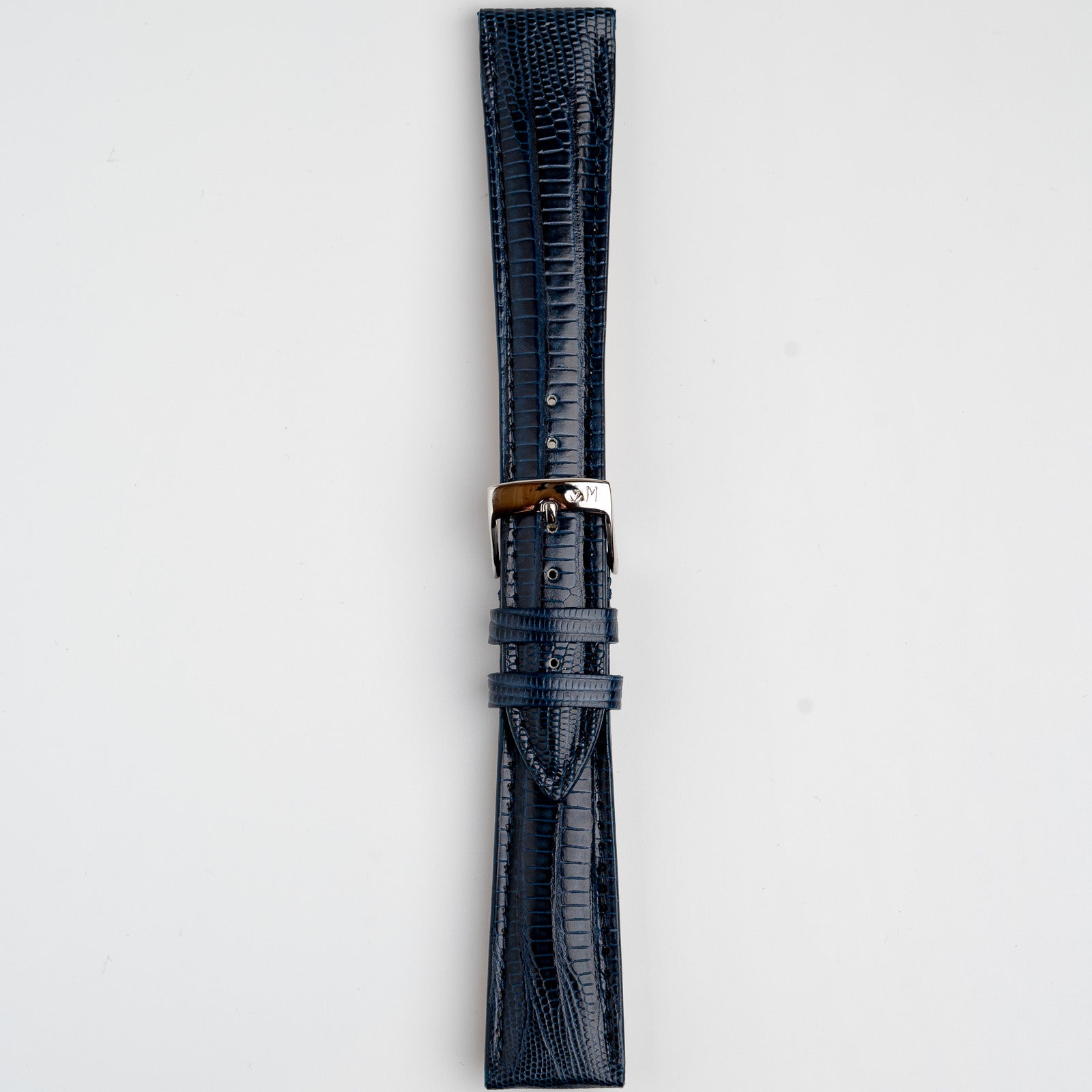 Volterra Tejus Lizard Blue Watch Strap