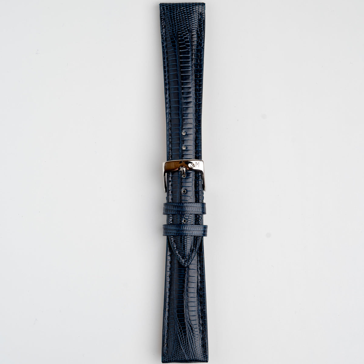 Volterra Tejus Lizard Blue Watch Strap