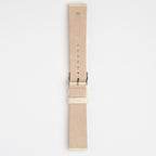 Pineapple Leaf Natural Watch Strap, underside showing the lining