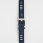 Submerge ISO Dive Navy Watch Strap, buckled up, front view