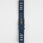 Submerge ISO Dive Navy Watch Strap, underside showing the lining