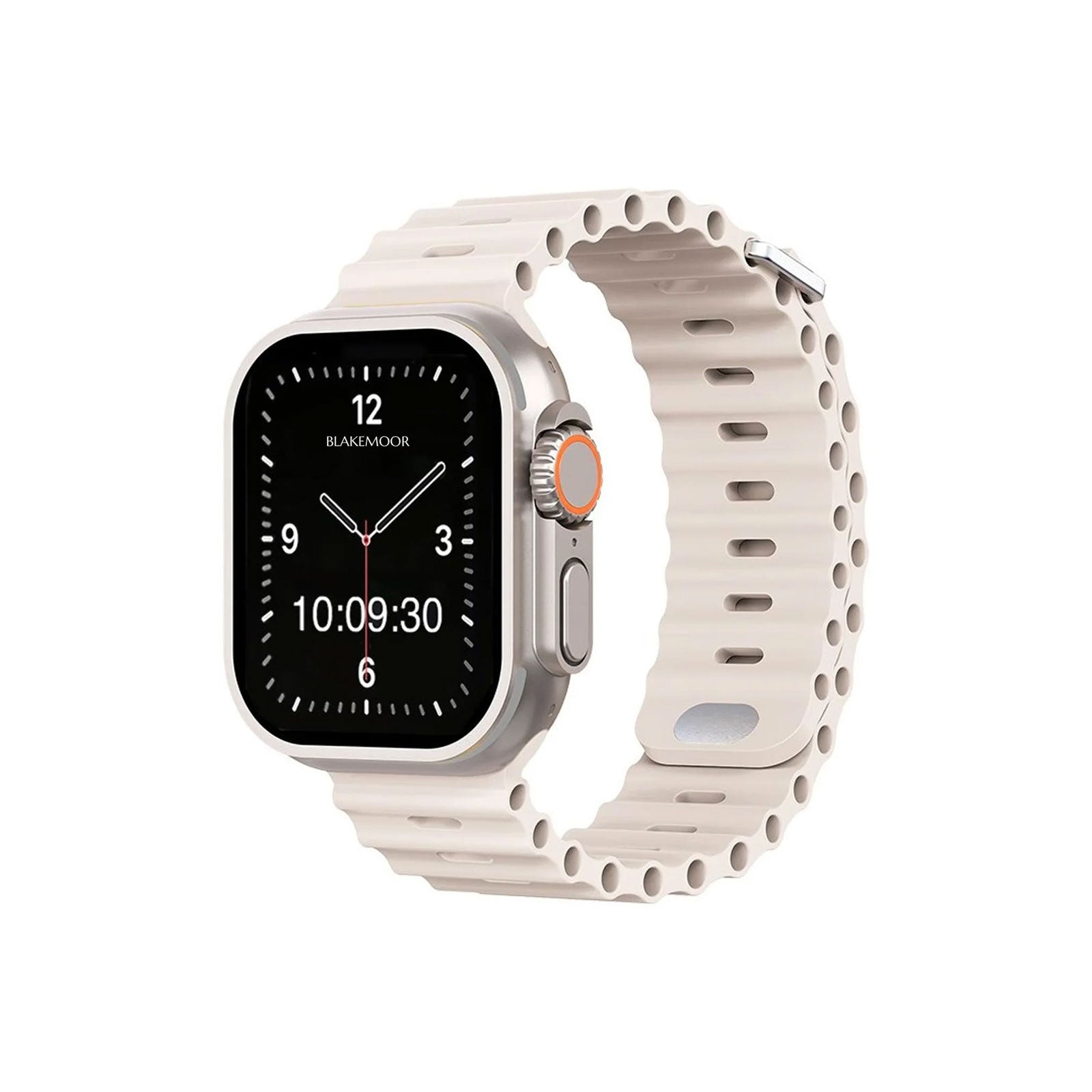 Oceanic Cream Watch Strap For Apple