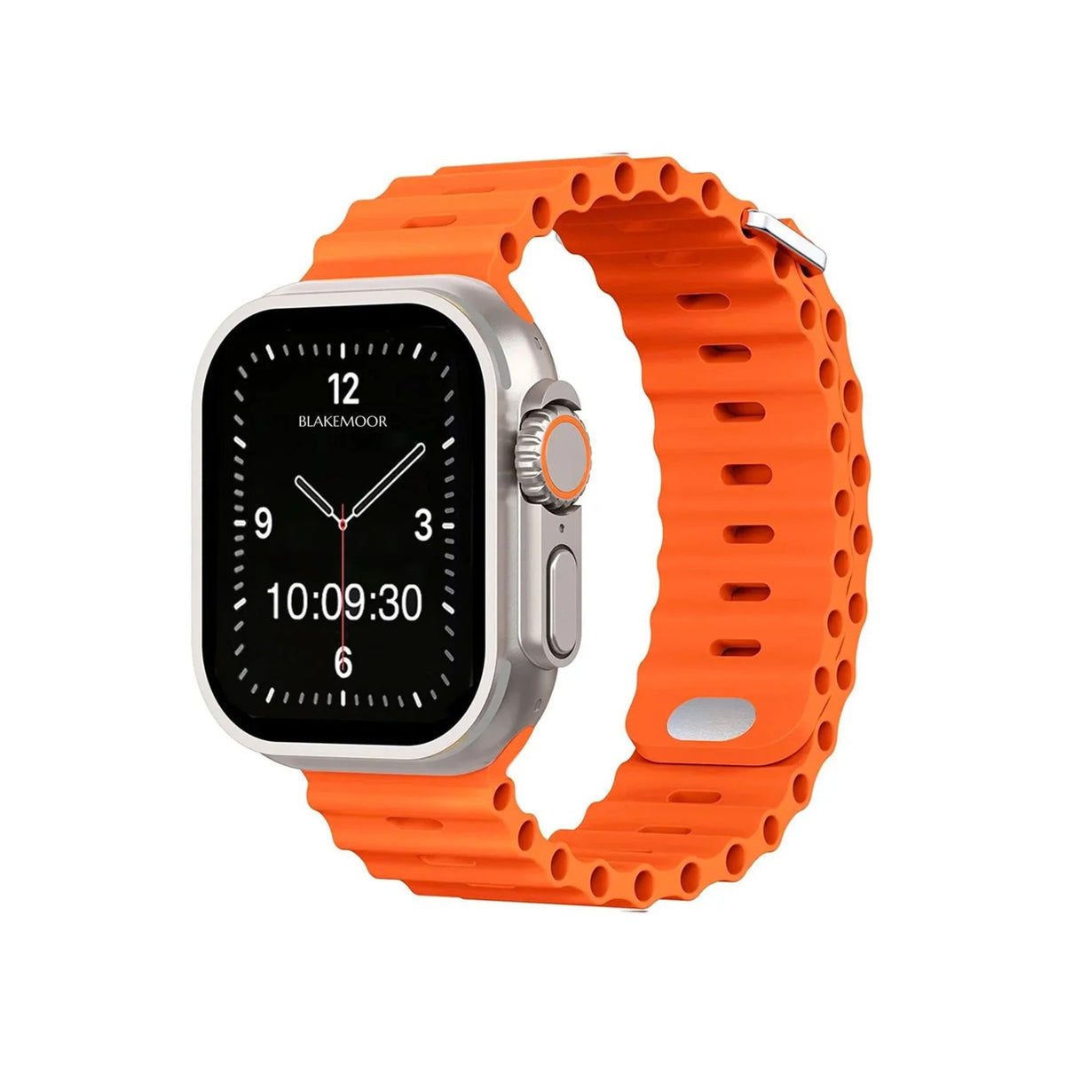 Oceanic Orange Watch Strap For Apple