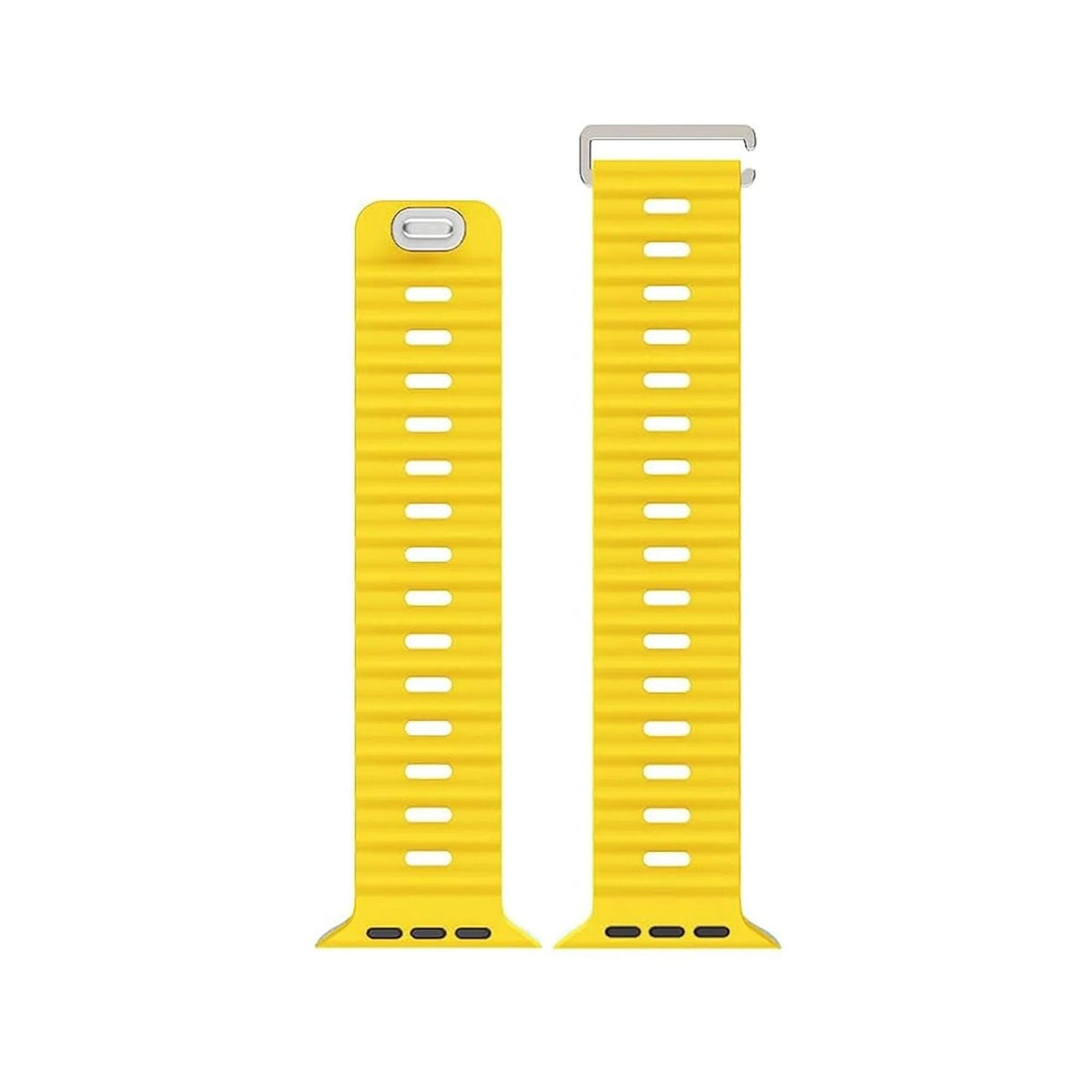 Oceanic Yellow Watch Strap For Apple