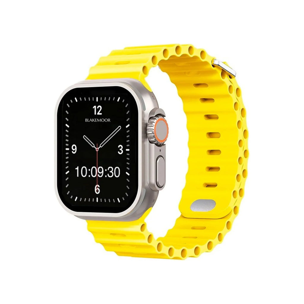Oceanic Yellow Watch Strap For Apple
