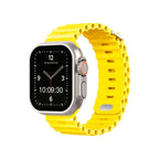 Oceanic Yellow Watch Strap For Apple