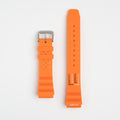 Submerge ND Limits Orange Watch Strap, both pieces laid flat