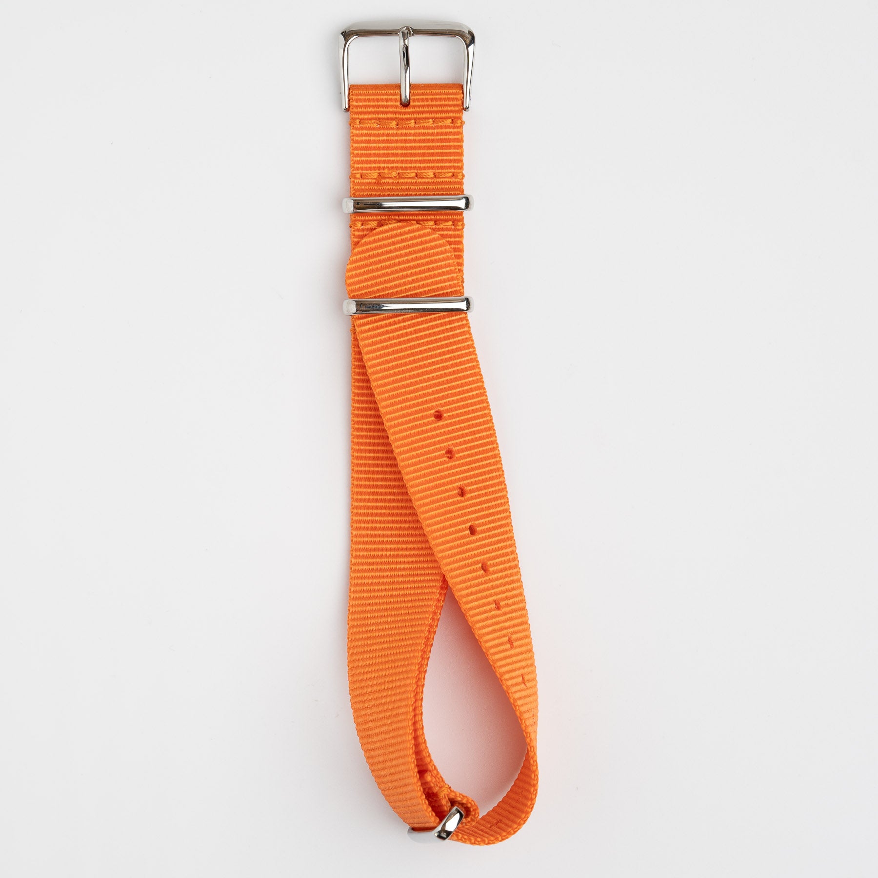 Weaverham Nylon Orange Watch Strap