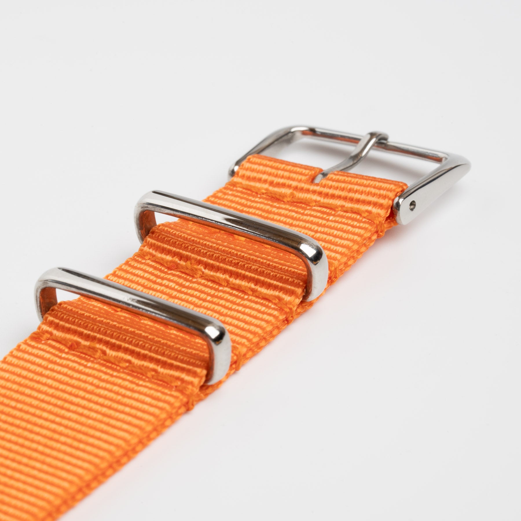 Weaverham Nylon Orange Watch Strap
