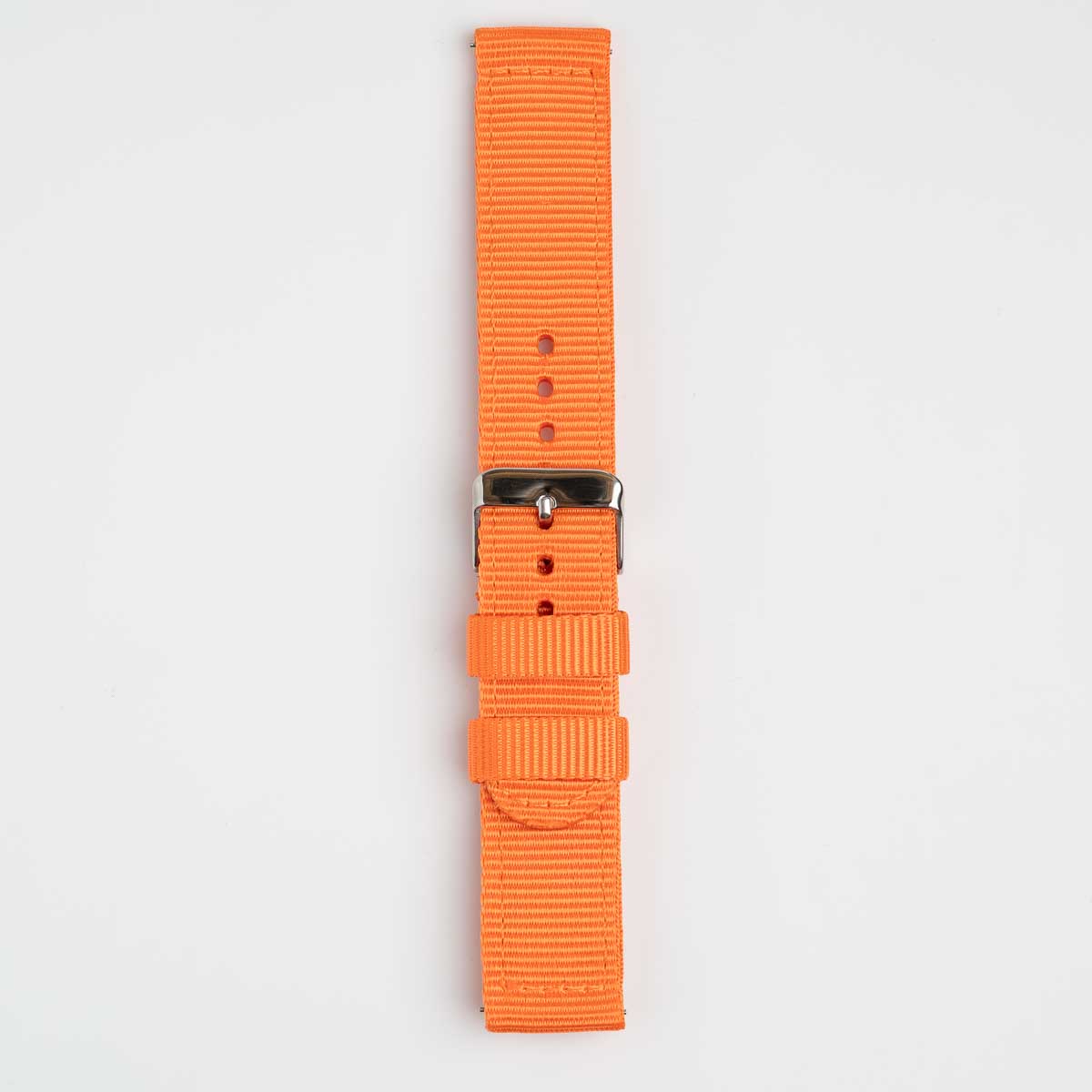 Nylon Quick Release Orange Watch Strap