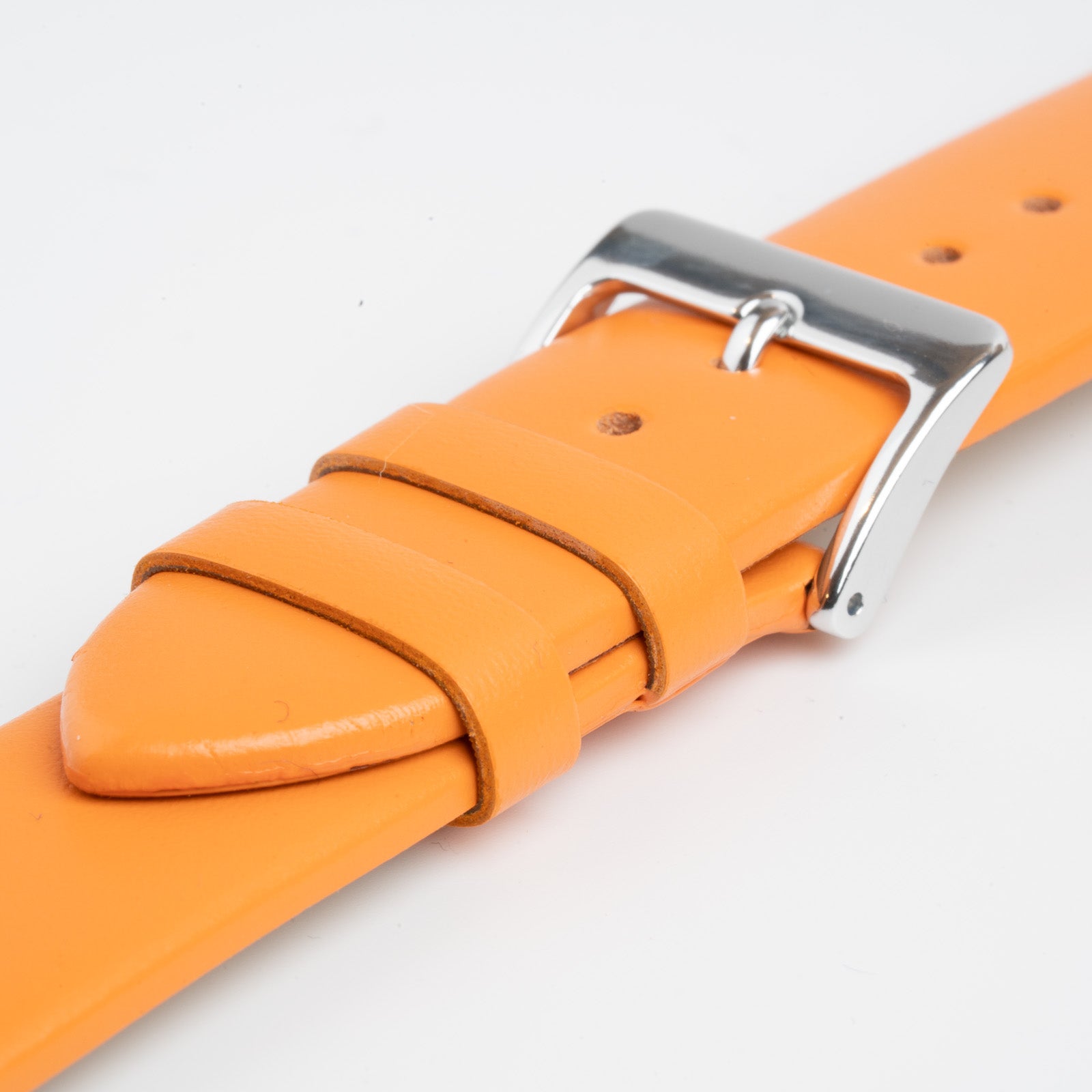 Windsor Smooth Orange Watch Strap