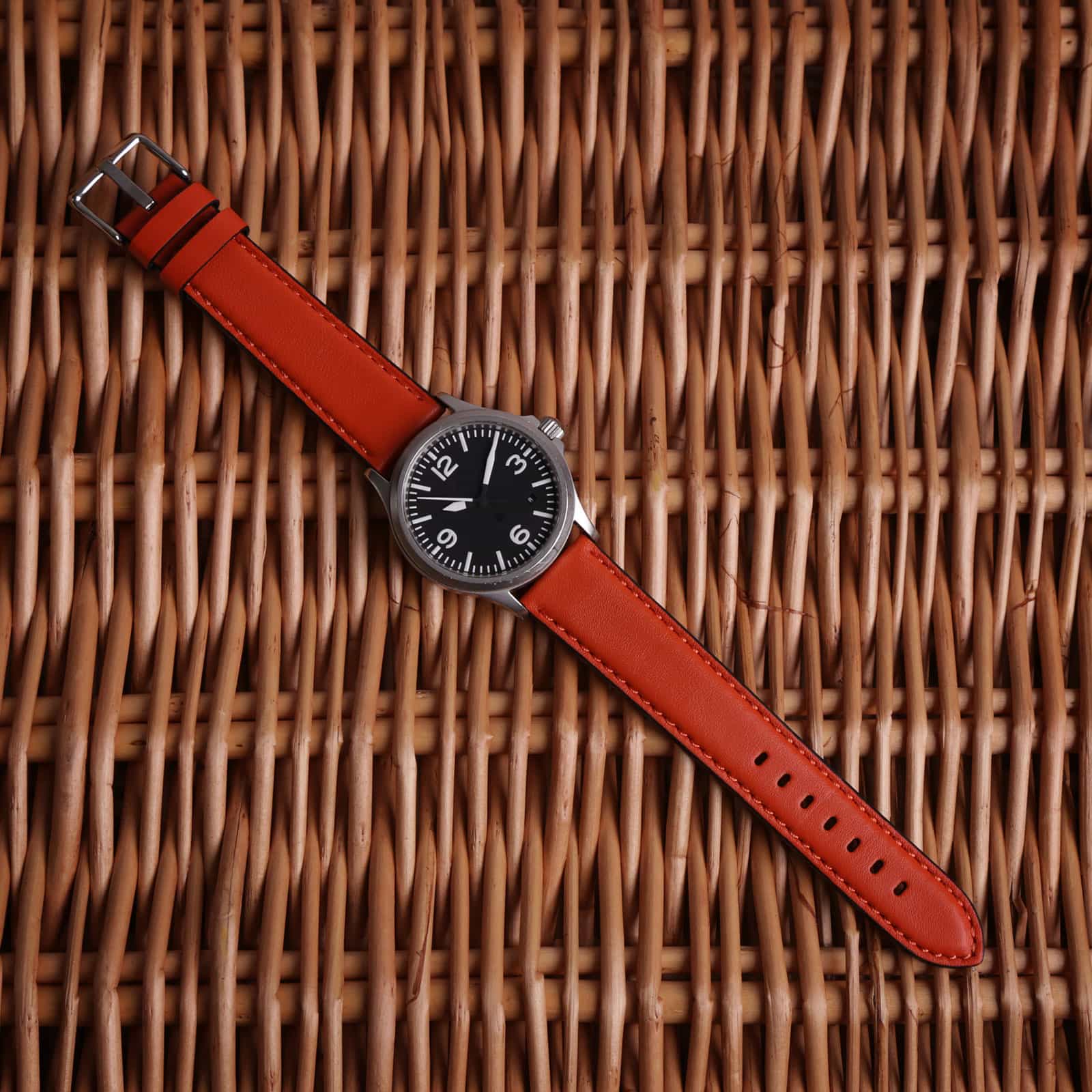 Submerge Aqua Quick Release Orange Watch Strap