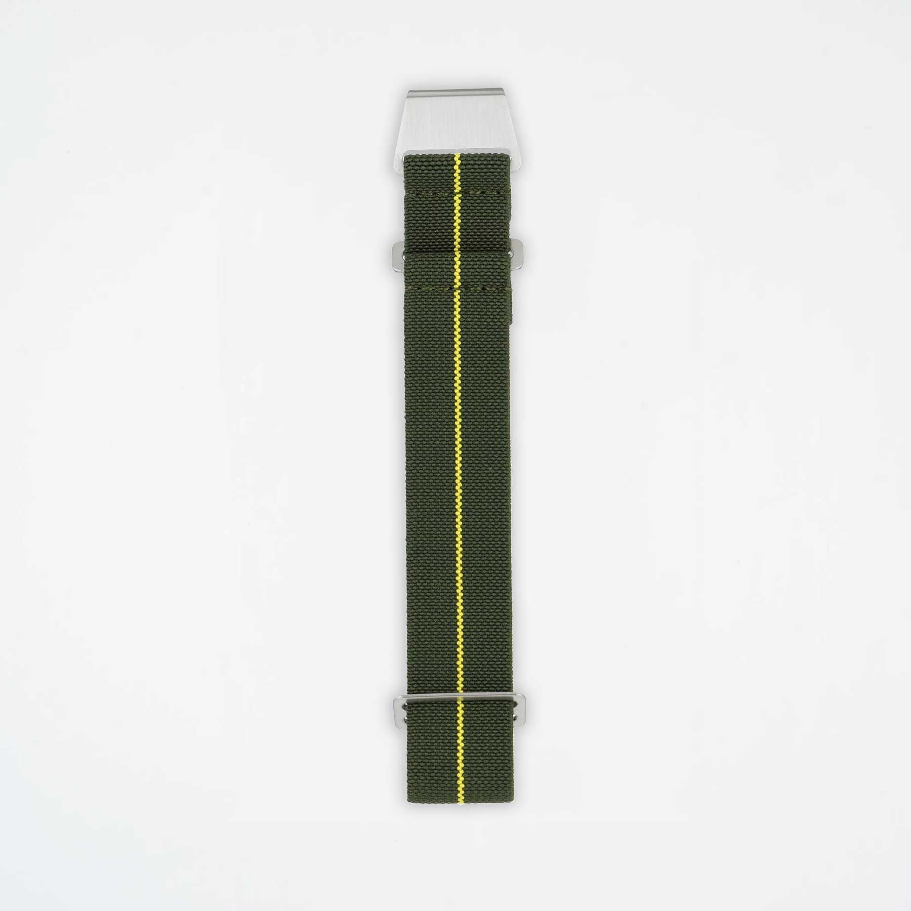ParaFlex Green & Yellow Watch Strap