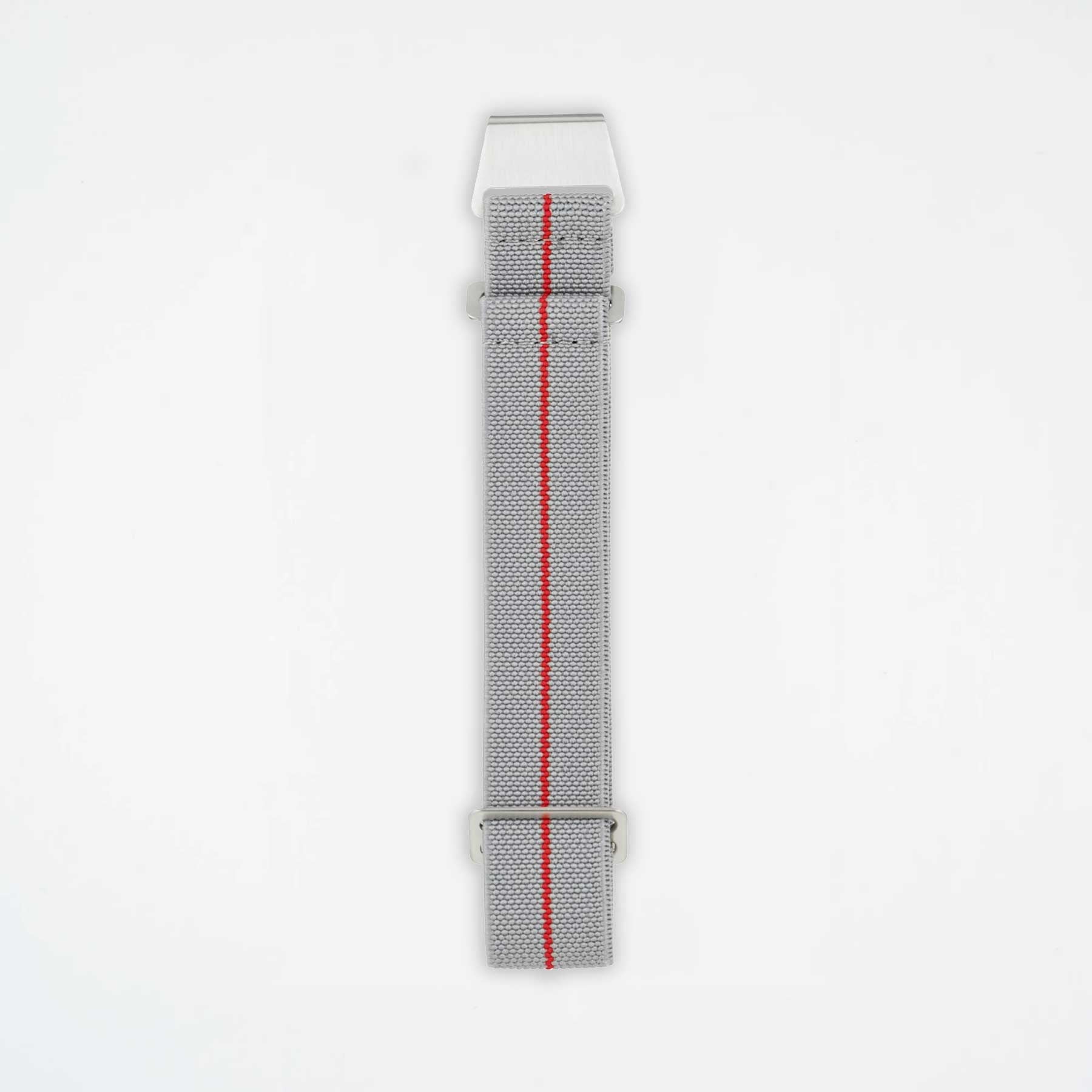 ParaFlex Grey & Red Watch Strap