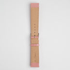 Autentico Lizard Pink Watch Strap, underside showing the lining