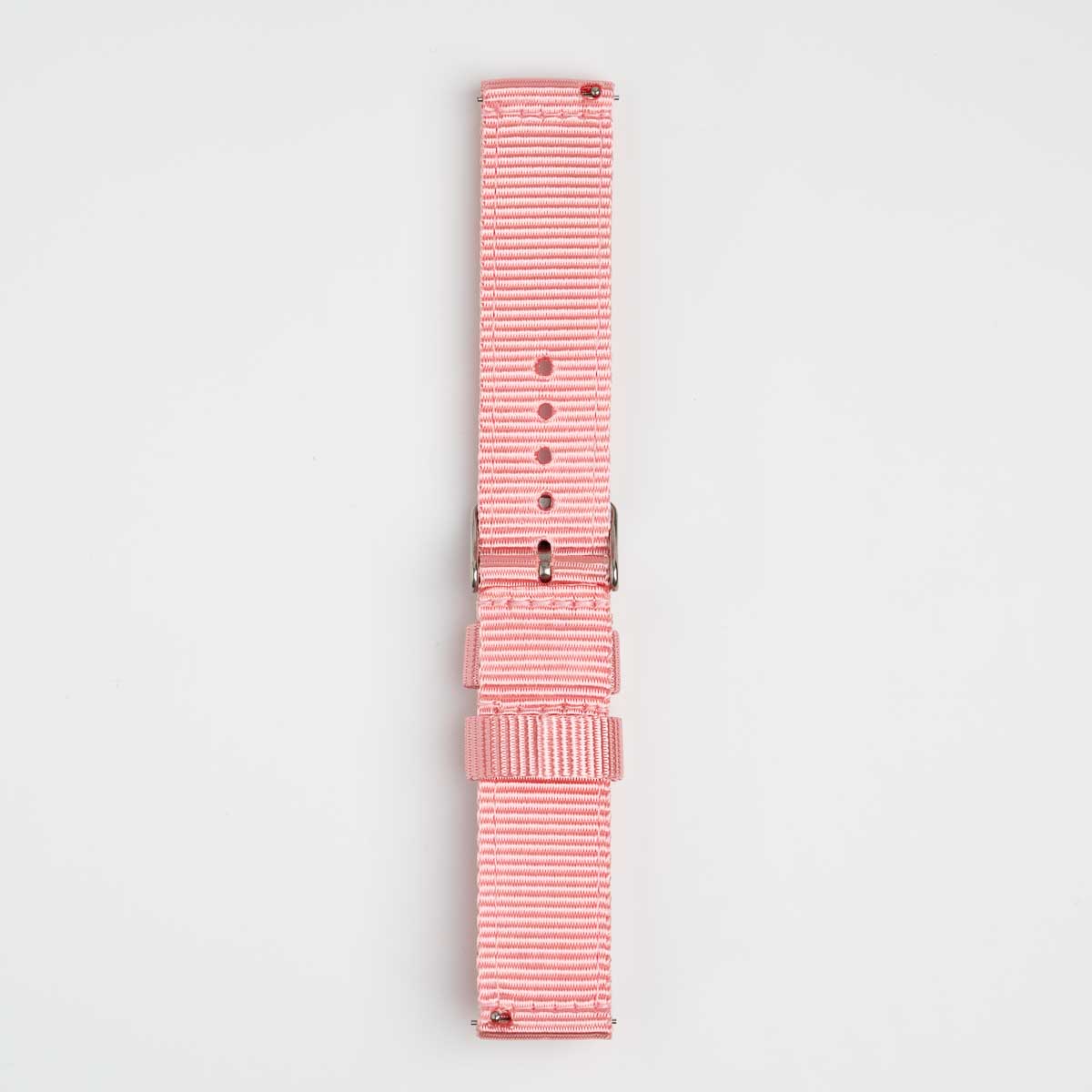 Nylon Quick Release Pink Watch Strap