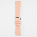 Ocean Plastic Pink Watch Strap, both pieces laid flat
