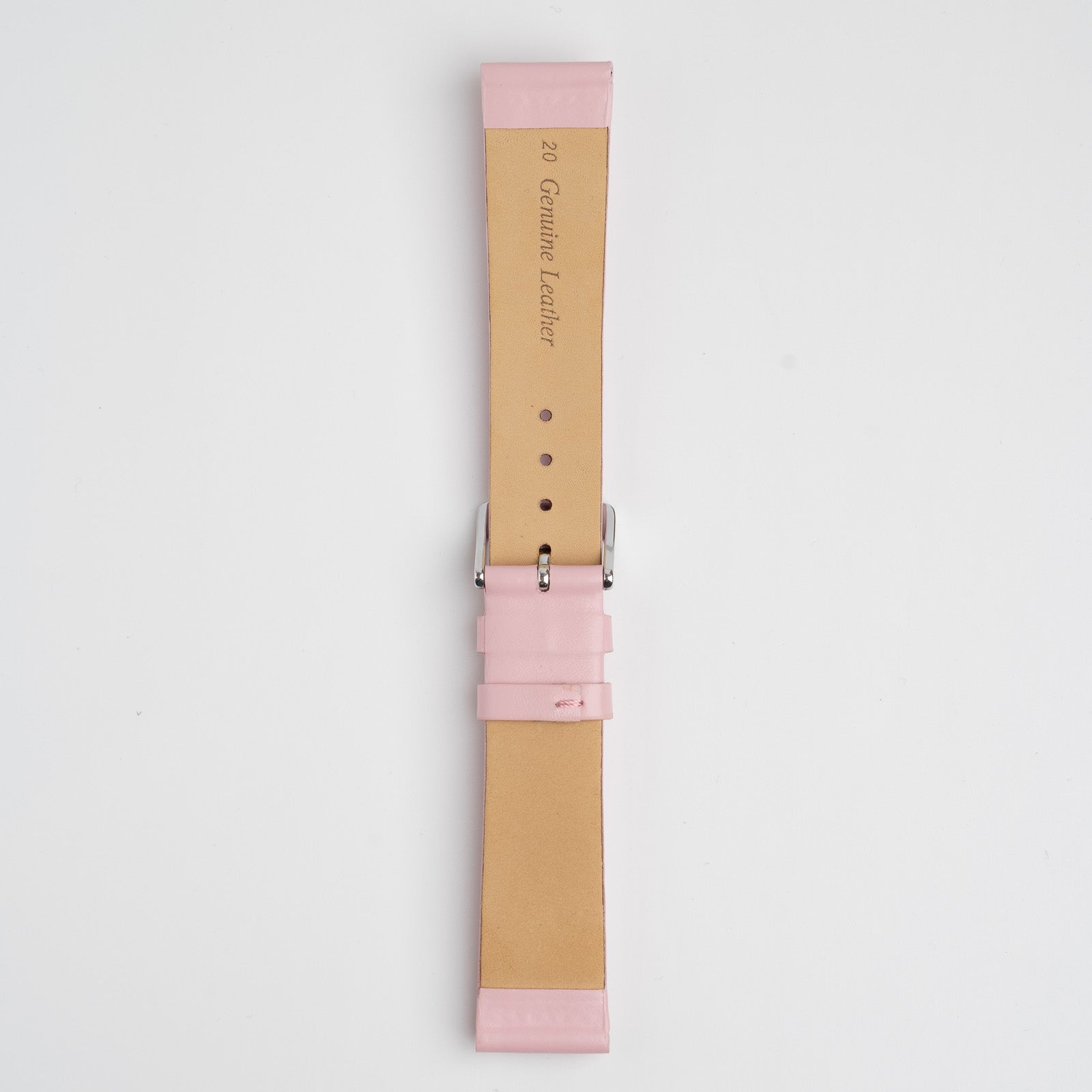 Windsor Smooth XL Pink Watch Strap