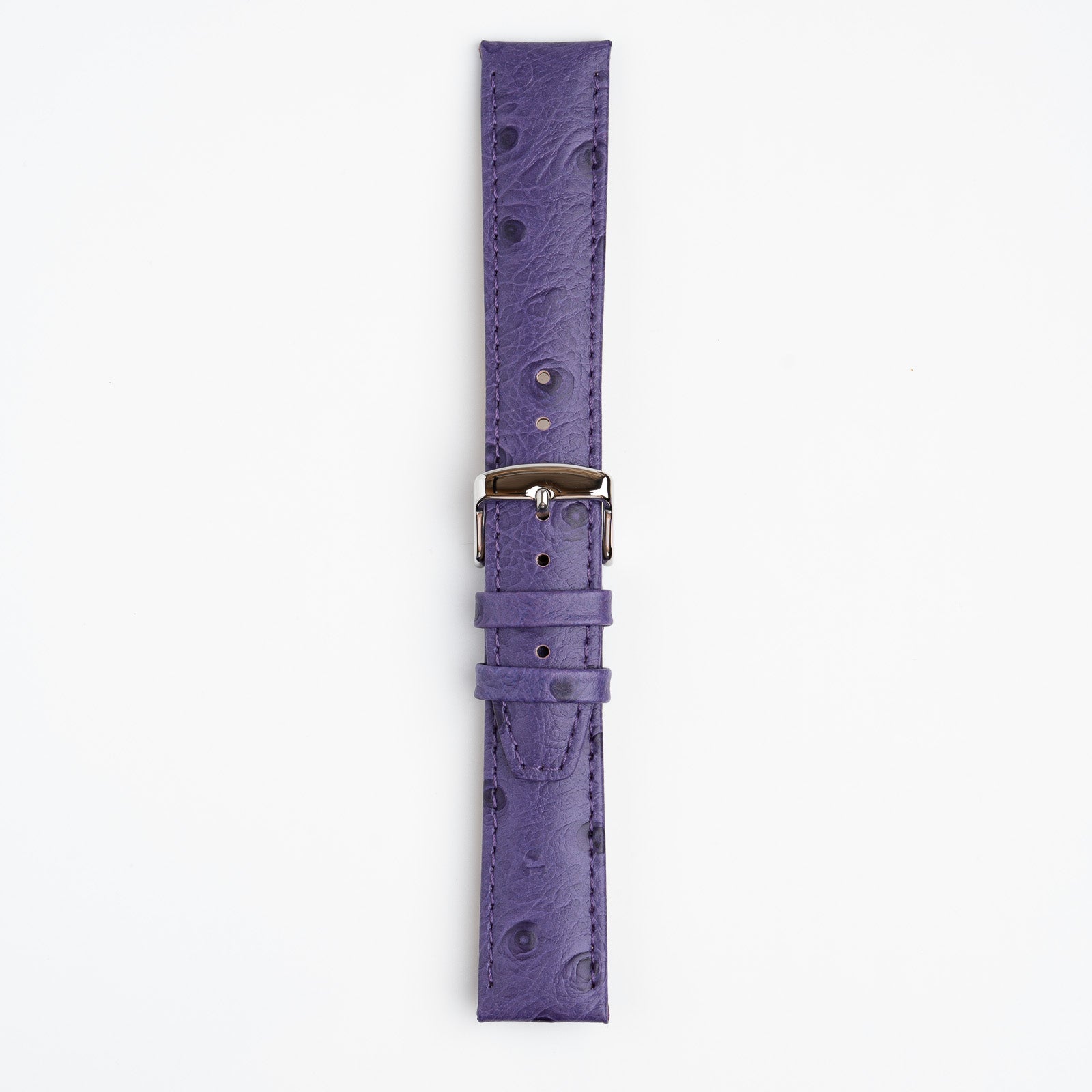 Sandbanks Ostrich Purple Watch Strap