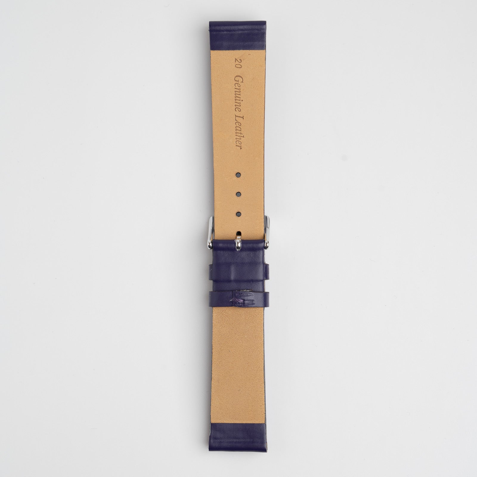 Windsor Smooth Purple Watch Strap