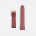 Economy XL Red Watch Strap, both pieces laid flat