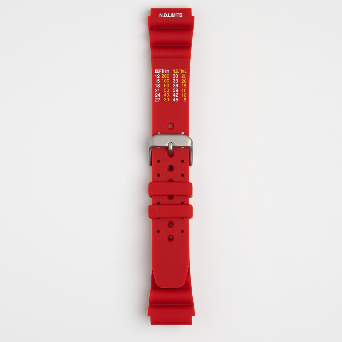 Submerge ND Limits Red Watch Strap