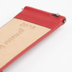 Windsor Smooth Quick Release Red Watch Strap