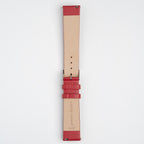 Windsor Smooth Quick Release Red Watch Strap