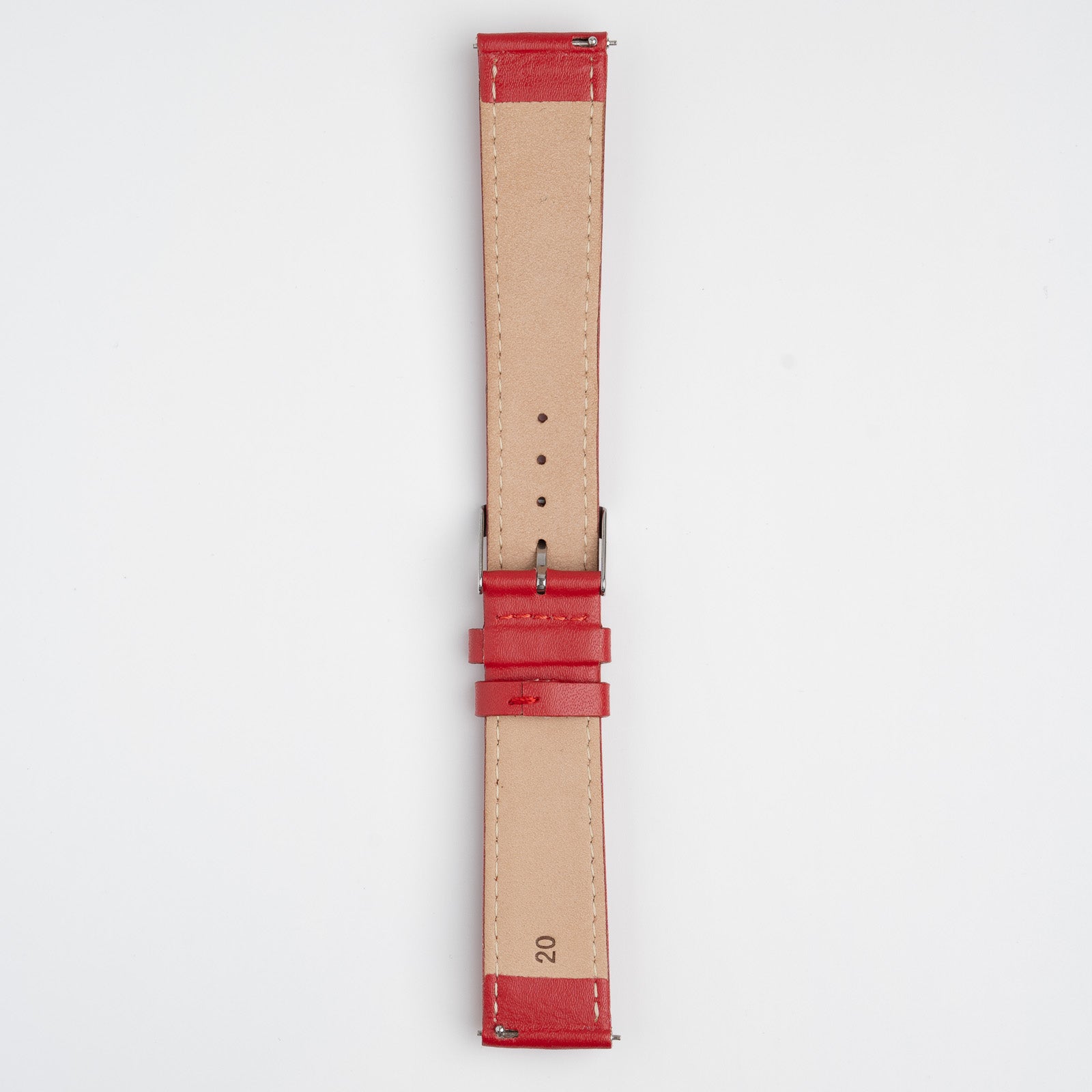 Mayfair Subtle Quick Release Red Watch Strap