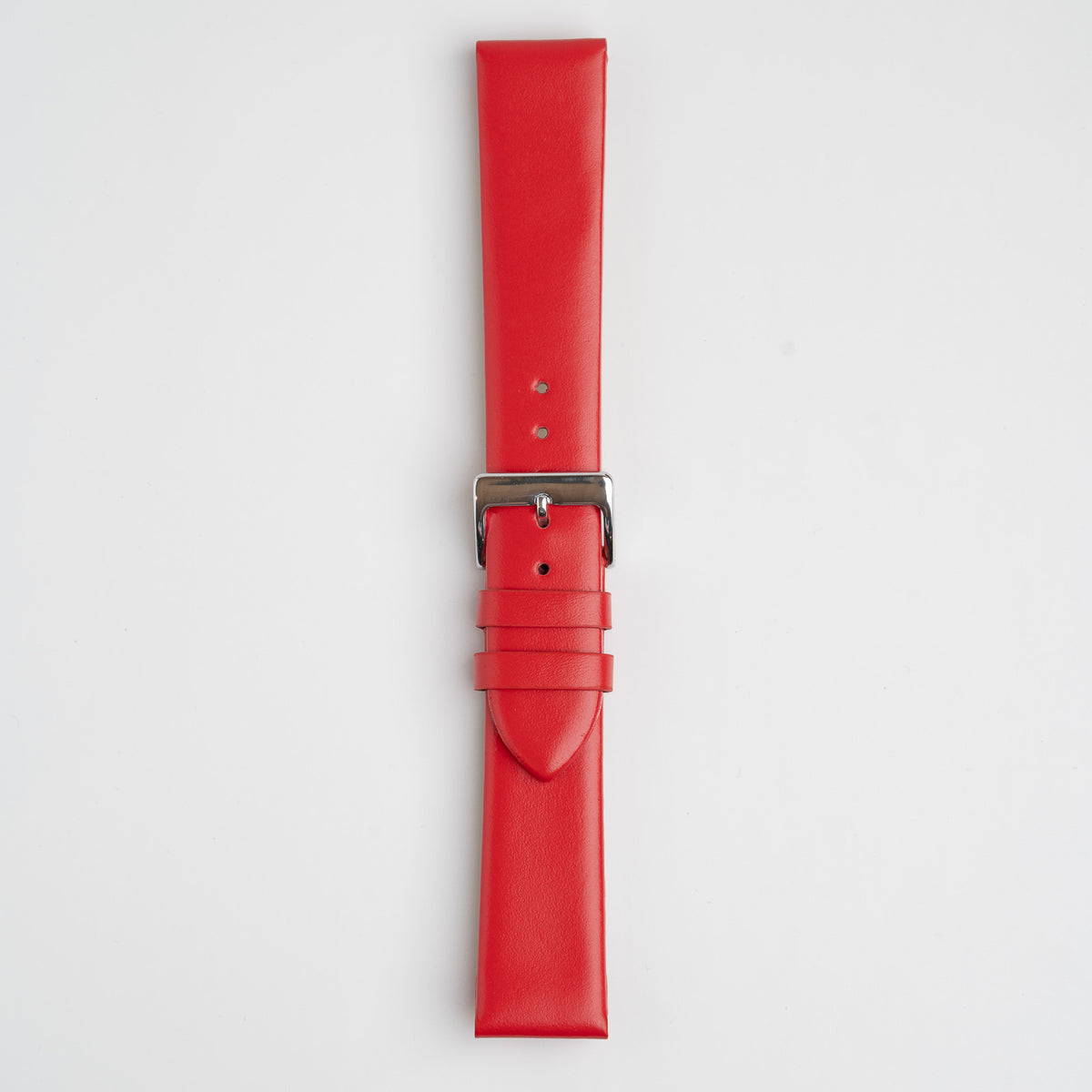 Windsor Smooth XL Red Watch Strap