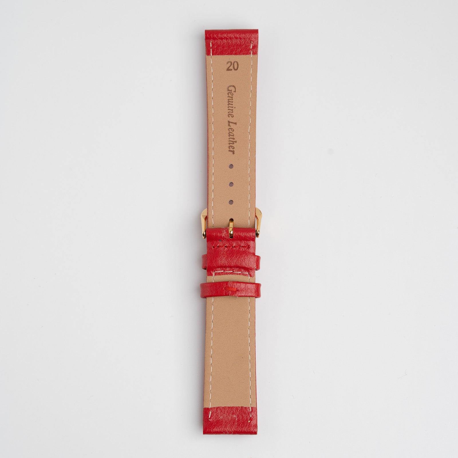 Buffalo Value Red Watch Strap