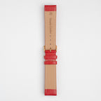 Buffalo Value Padded Red Watch Strap, underside showing the lining