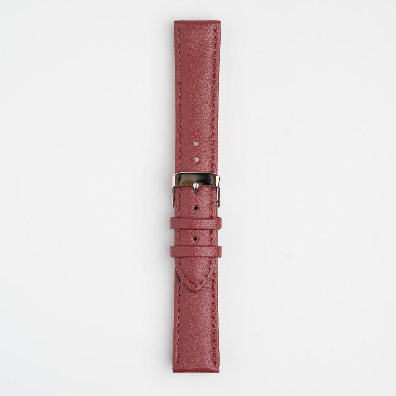 Economy Padded Red Watch Strap