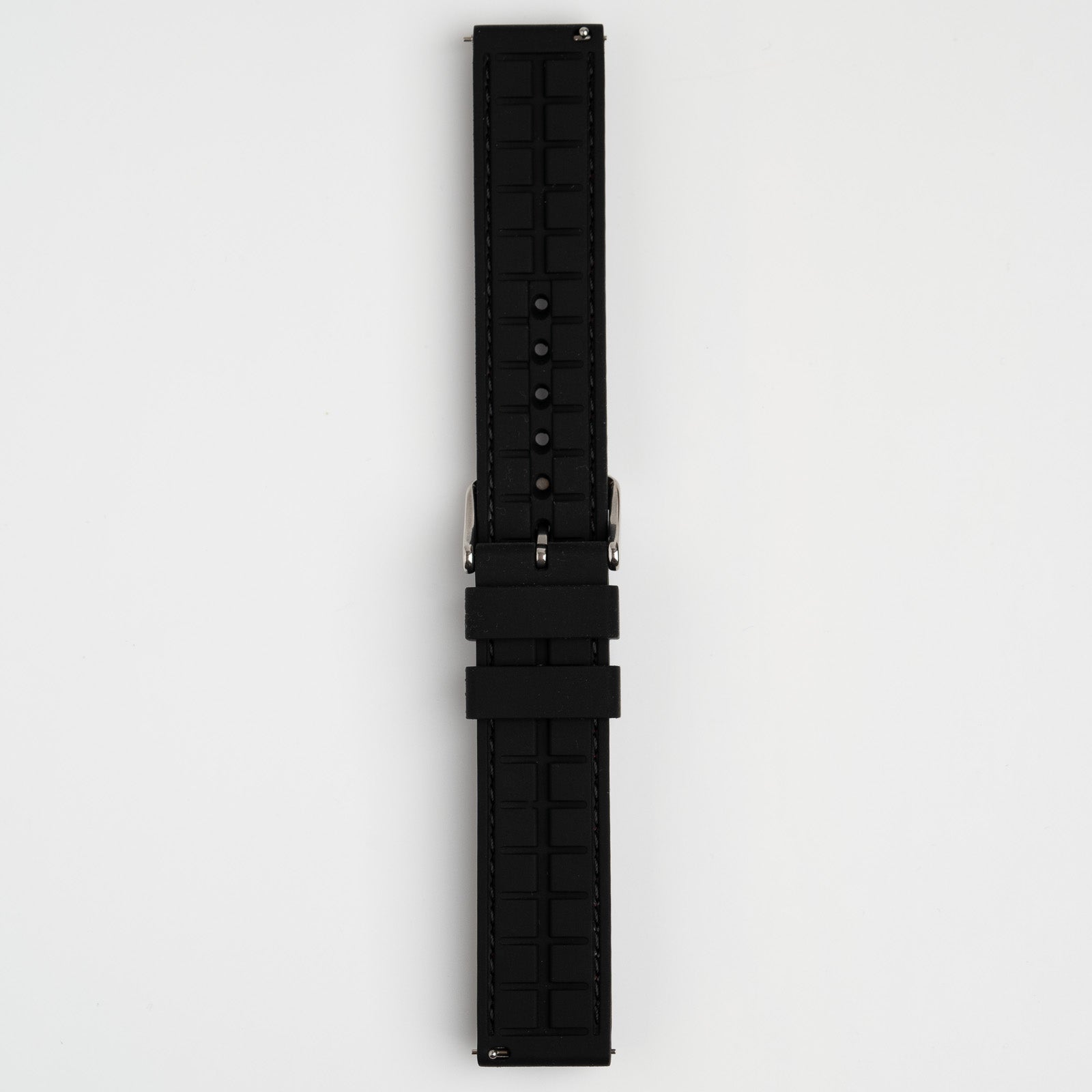 Anthracite Dash Quick Release Orange Watch Strap